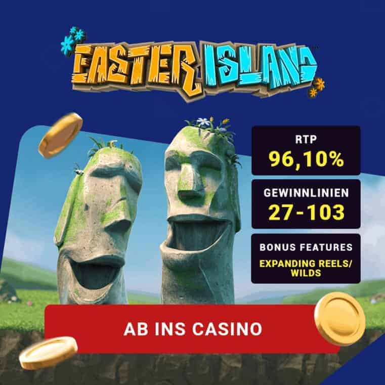 Easter Island Slot Infografik